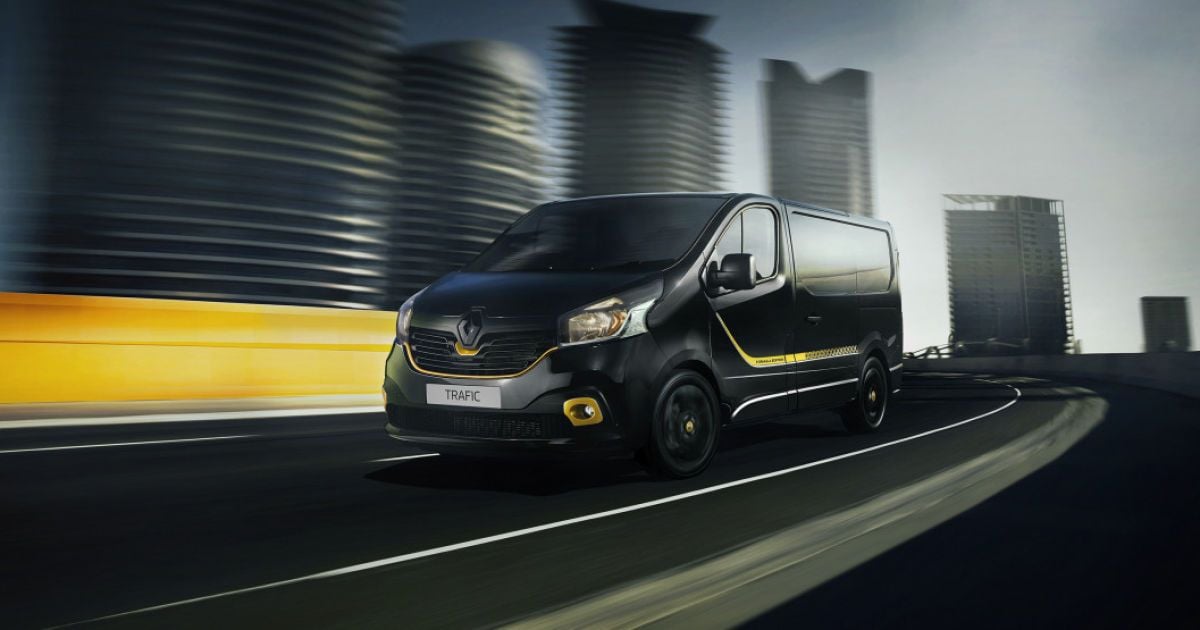 Renault Trafic получил спецверсию Formula Edition