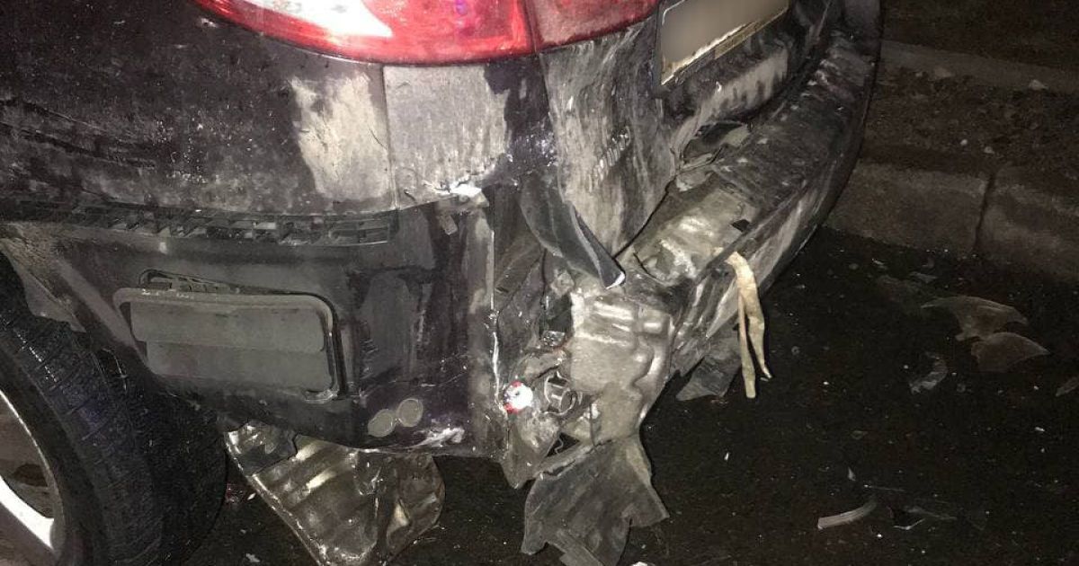 У Києві п'яний водій скоїв ДТП та утік