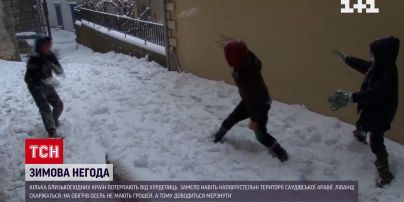 На Близькому Сході фіксують аномальні холоди