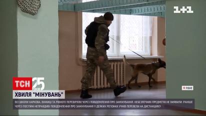 Нова хвиля "мінувань" - силовики напередодні перевіряли всі школи Харкова, Вінниці та Рівного