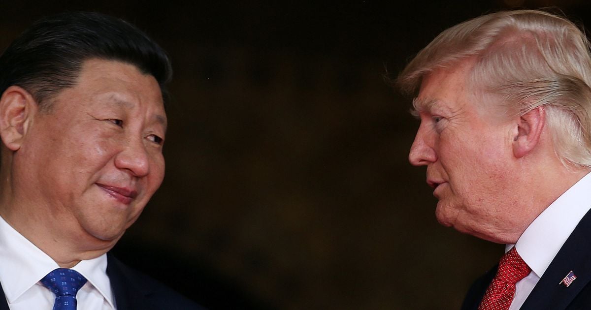 Сі Цзіньпін і Дональд Трамп Сі Цзіньпін і Дональд Трамп