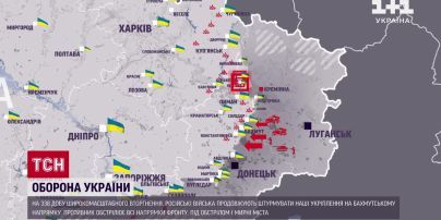 Мапа війни за 27 січня: ворог б’є по всіх напрямках фронту, ЗСУ тримають оборону Бахмута