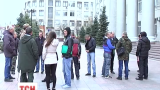 В Кировограде демобилизованные бойцы протестовали под стенами городского совета