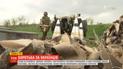 Желто-голубая символика в ОРДЛО: батальон "Донбасс" отстрелял в сторону Горловки тысячи листовок