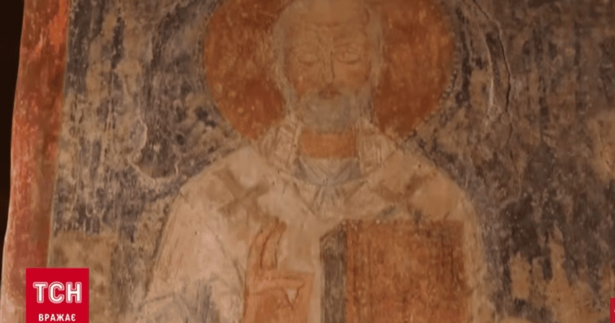 Фреска святого Миколая