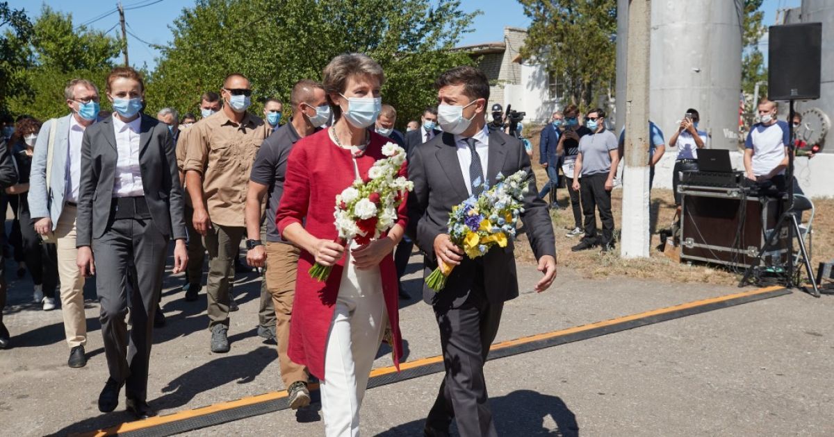 Зеленський попросив міжнародної фінансової підтримки для відбудови інфраструктури Донбасу