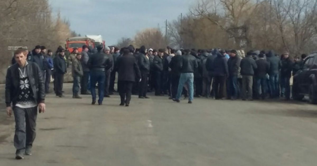 перекрили трасу Миколаївщина_4 / © ГУ Нацполиции в Николаевской области