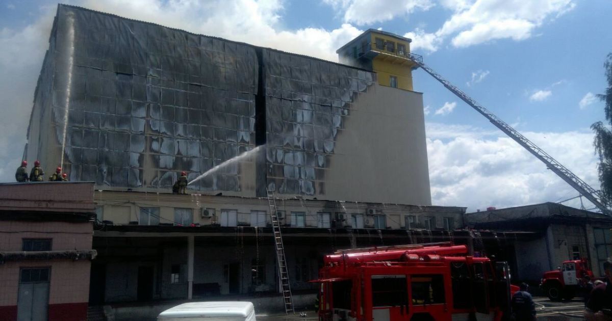 пожежа комбінат
