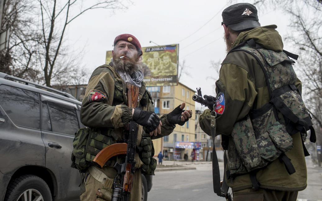 Бойовики влаштували тренування у Донецьку / © Reuters