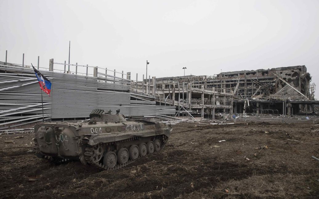 Всего за несколько месяцев современный донецкий аэропорт превратился в руины. / © Reuters