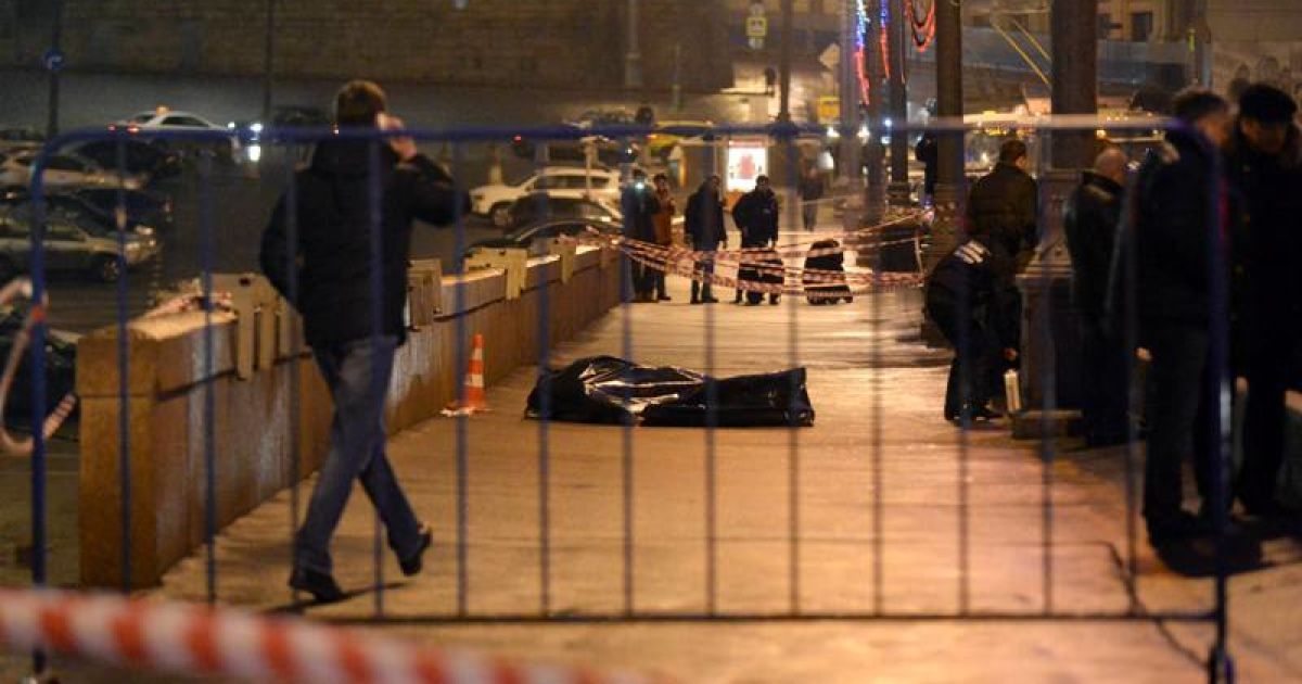 У вбивстві Нємцова підозрюють чотирьох осіб.