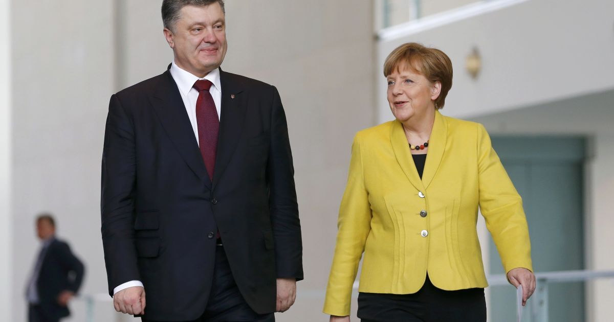 Порошенко встретится с лидерами Германии и Великобритании.