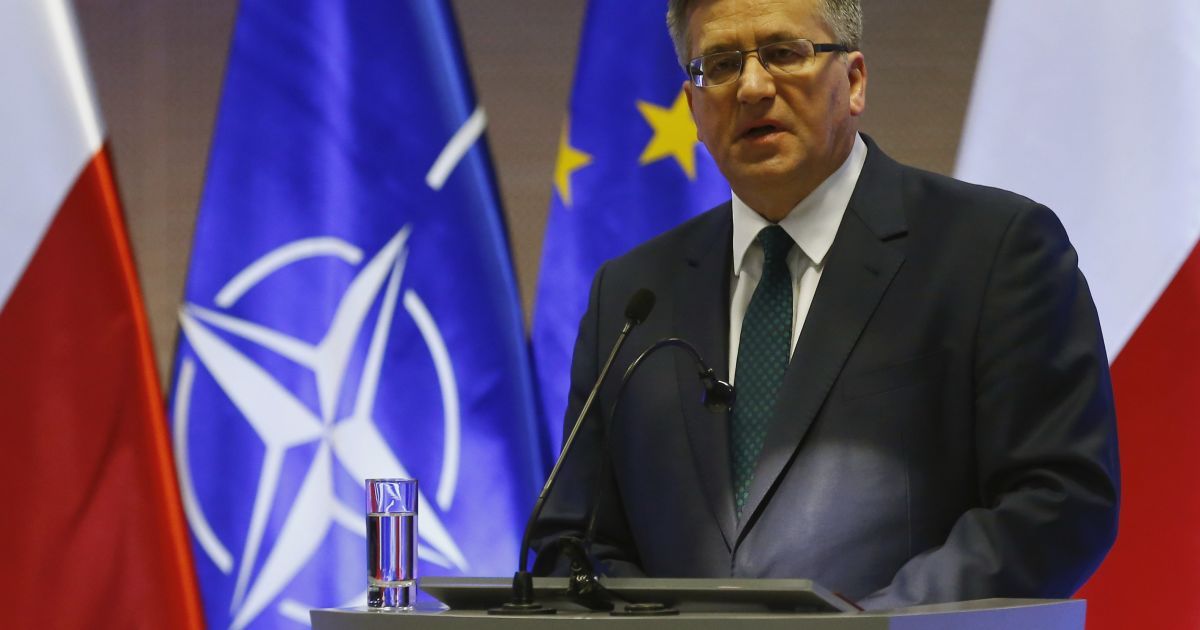 Коморовский признал свое поражение на выборах
