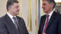 Глава МЗС Британії Філіп Хаммонд з Порошенком