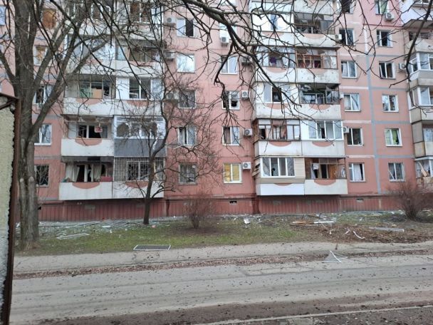 РФ вдарила ракетами по Запоріжжю. Фото: Юрій Малашко.