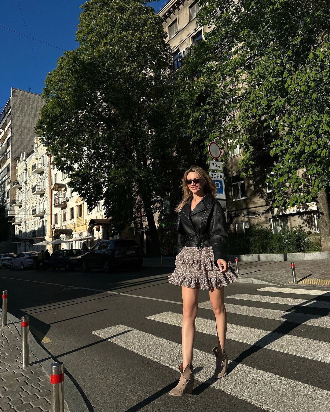 Леся Никитюк в Киеве / © instagram.com/lesia_nikituk