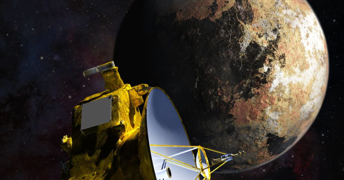New Horizons сфотографувала "первісний жах і морок" у Плутона
