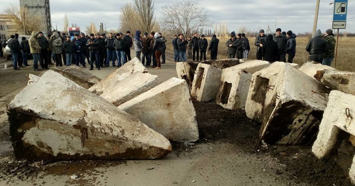перекрили трасу Миколаївщина_2 / © Facebook/ТУТ.інфо Новий Буг