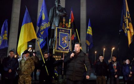 В Киеве пройдет факельное шествие в честь рождения Бандеры