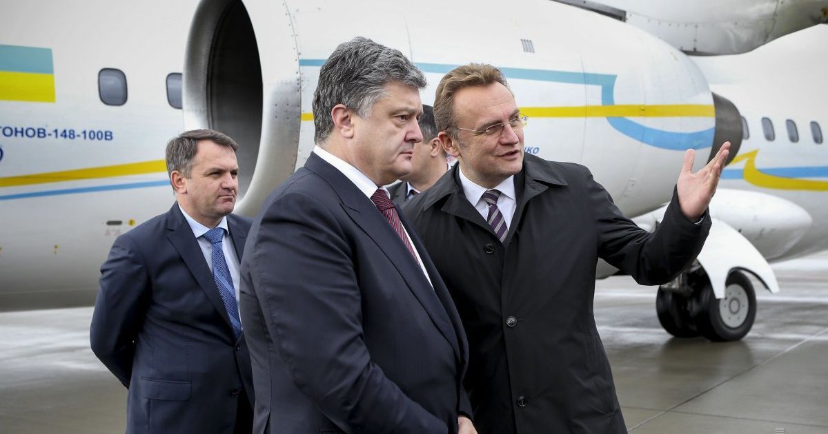 Порошенко й Садовий