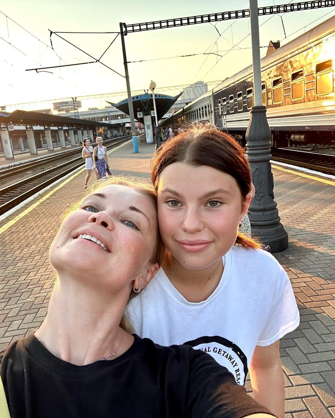 Лидия Таран с дочерью / © instagram.com/lidiyataran