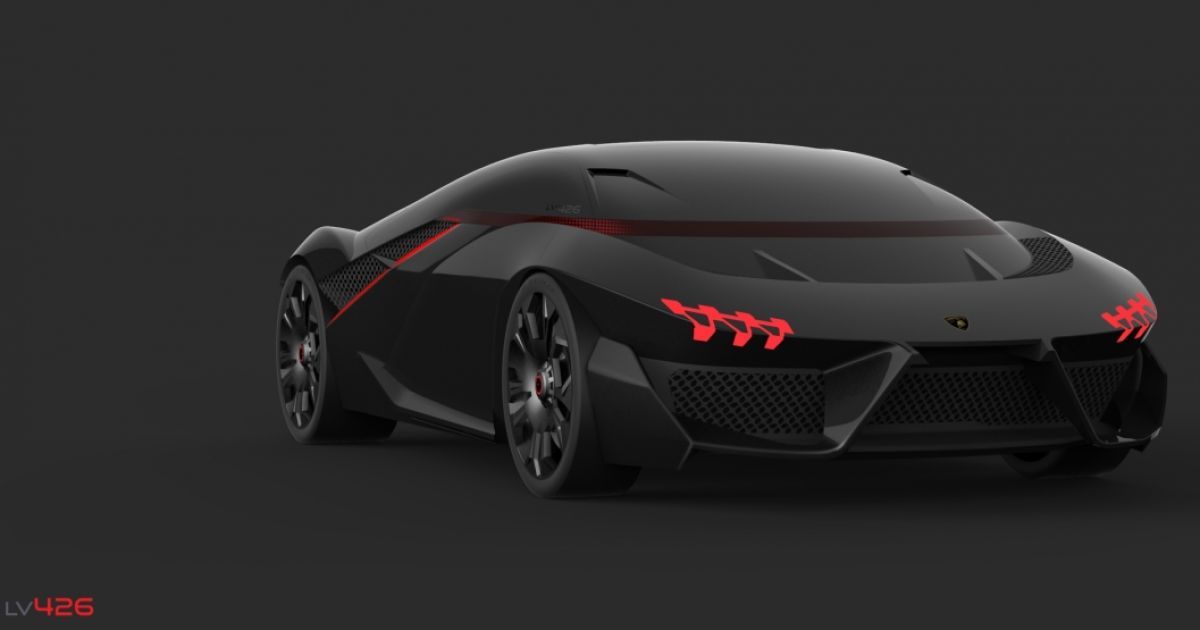 Польский дизайнер разработал Lamborghini будущего