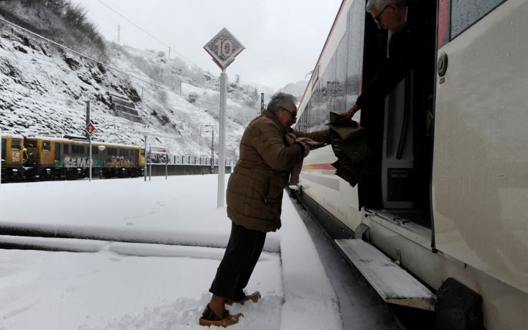 Испанию накрыло снегом / © Reuters