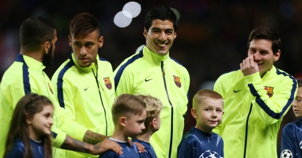 Месси и его одноклубники