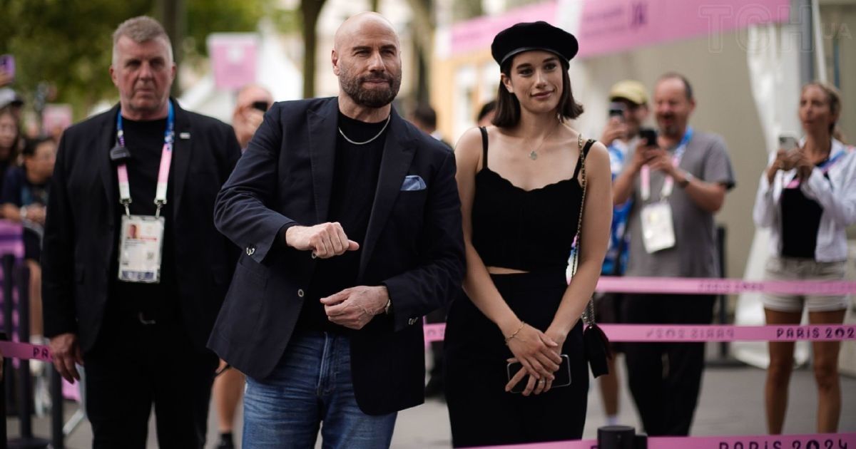 Джон Траволта и Элла Блю Траволта