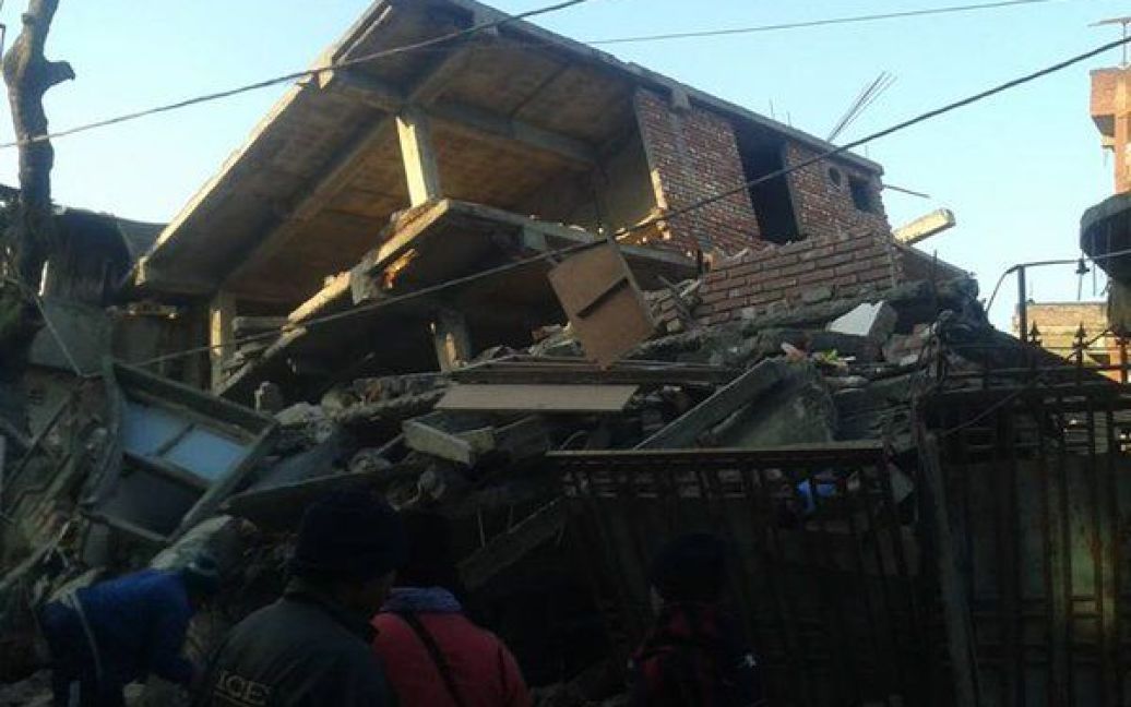 На северо-востоке Индии произошло землетрясение магнитудой 6,8 баллов. / © twitter.com/RockyWahengbam