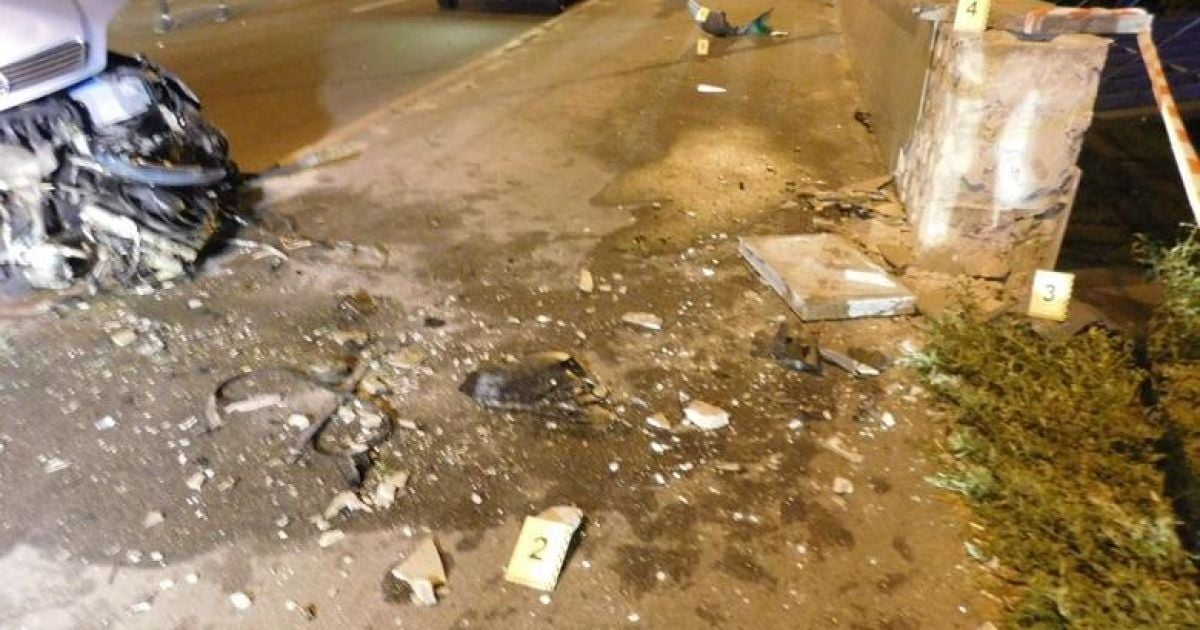 ДТП з таксі на Курбаса_3 / © Відділ комунікації поліції Києва