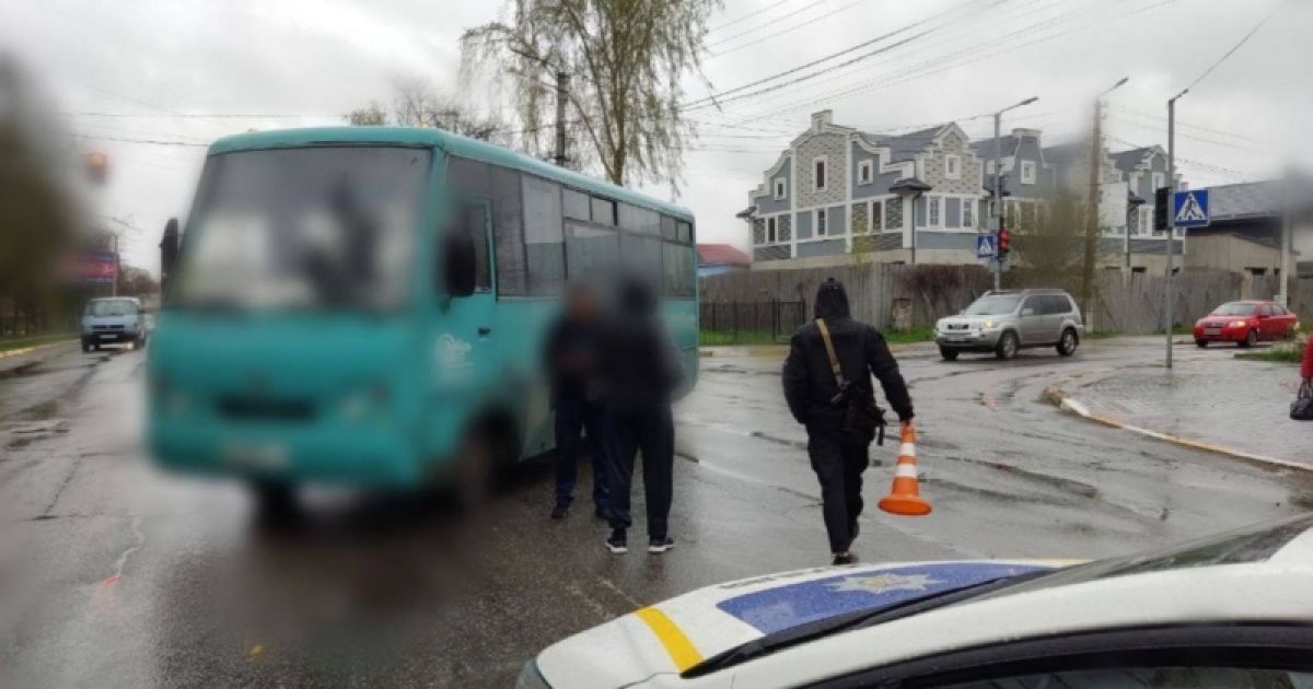 У Боярці під Києвом маршрутка збила жінку на переході