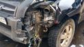 Масштабна ДТП у центрі Маріуполя: Hyundai відкинув Renault в дерево і протаранив авто поліції