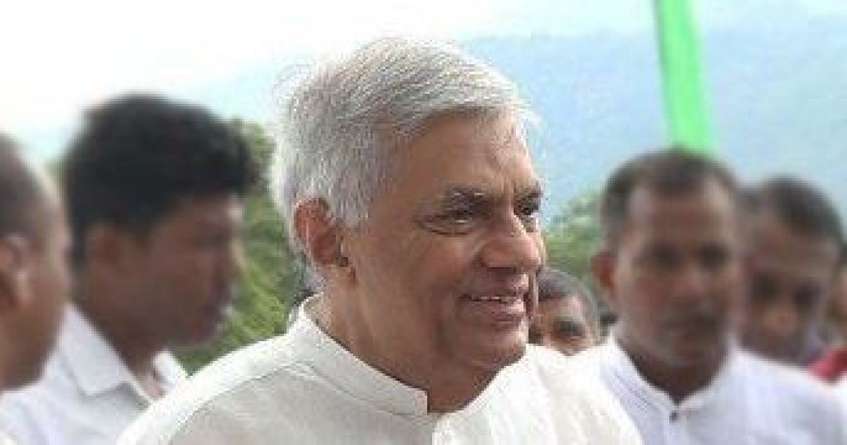 Фото/Twitter: Ranil Wickremesinghe