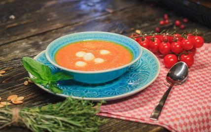 Тыквенный суп по рецепту Руслана Сеничкина