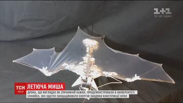 Електронну летючу мишу винайшли в американському університеті Ілінойса