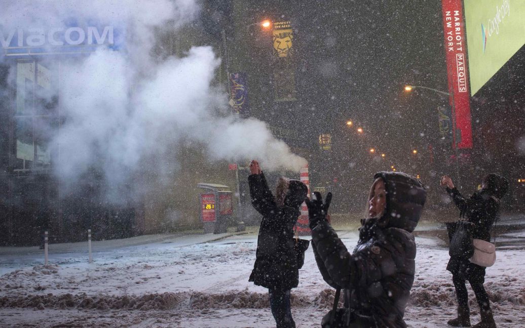 У Нью-Йорк прийшла справжня зима / © Reuters