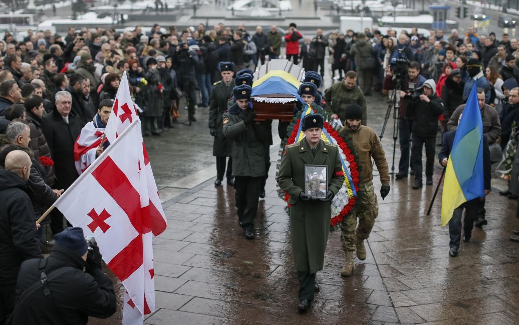 Доброволець Тамаз Сухіашвілі загинув 17 січня у Донецькому аеропорті / © Reuters