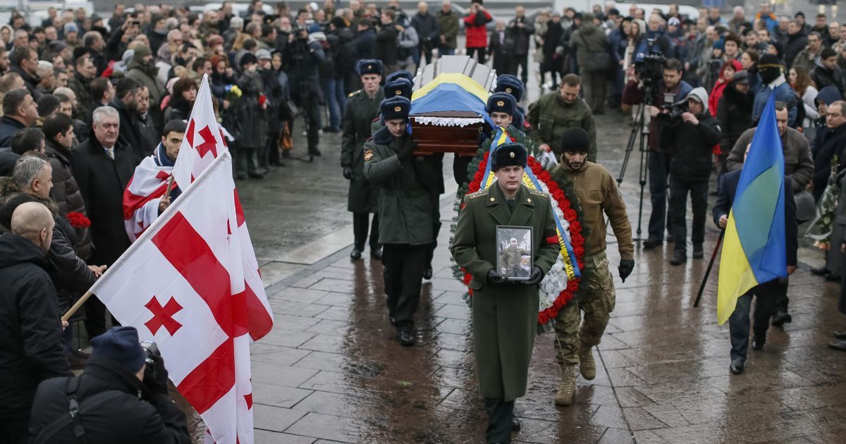 Доброволец Тамаз Сухіиашвили погиб 17 января в Донецком аэропорту / © Reuters