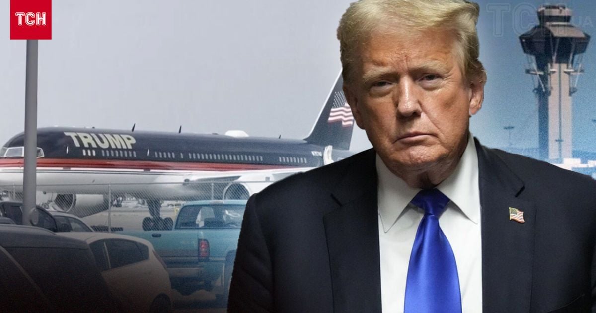 Частный самолет Дональда Трампа совершил аварийную посадку