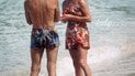 Принцесса Маргарет во время отдыха на Мюстике, 1976 год