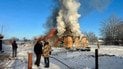 На місці пожежі