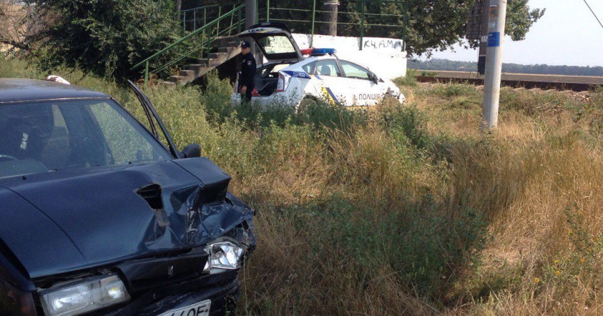 В Одессе патруль новой полиции попал в ДТП / © ZIK