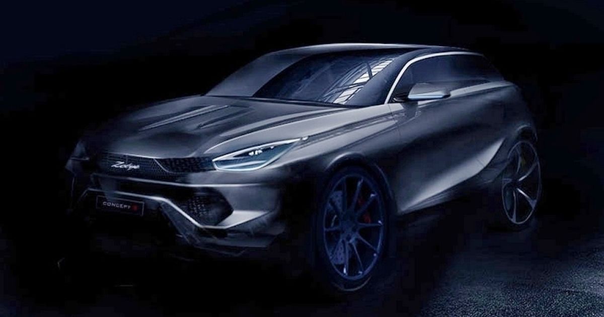 Zotye опубликовала тизеры нового кроссовера