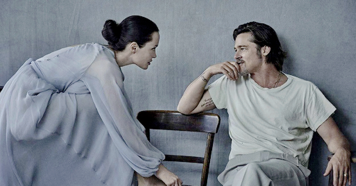 Джоли и Питт снялись в совместном фотосете / © Vanity Fair