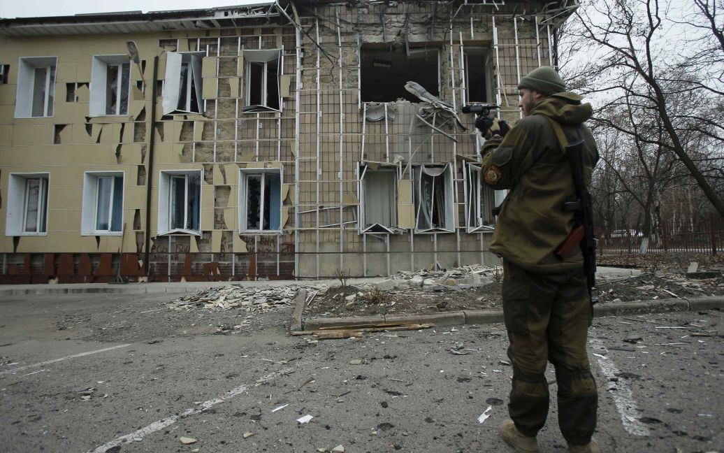 Этой ночью боевики усилили обстрел Донецка / © Reuters