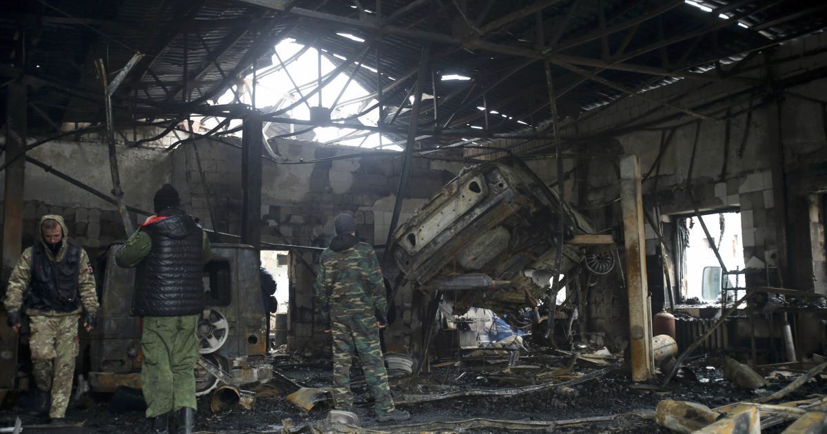 Этой ночью боевики усилили обстрел Донецка / © Reuters