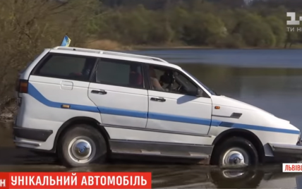 Львів’янин перетворив старий Volkswagen на автомобіль-амфібію