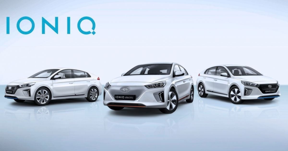 Hyundai привезет в Женеву три версии модели Ioniq