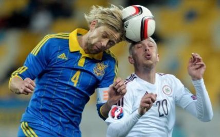 Капітан збірної України Тимощук потрапив до десятки найкращих гравців УЄФА